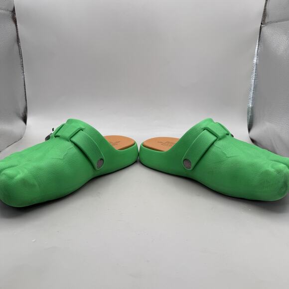 Bravest Studios Hulk Foot Clog Shoes Mens Size US 6/Womens 7.5 Green Comic Style main image 7